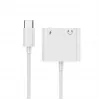 Adaptador de cabo Gembird A-CM-3.5FP-01 — CDLA USB Type-C para 4 pinos 3,5 mm