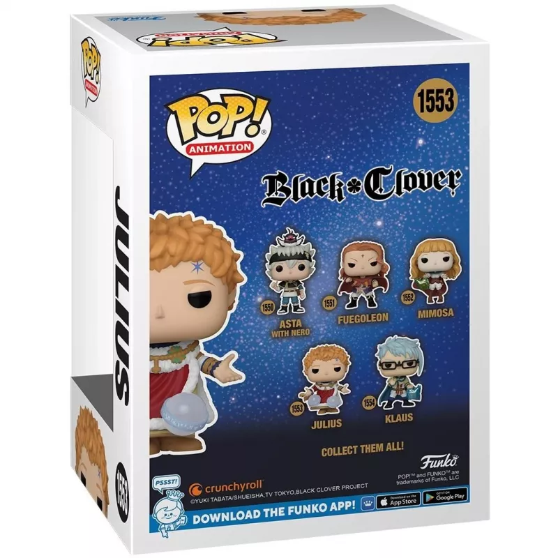 Figura Funko Pop Black Clover Julius (143274)