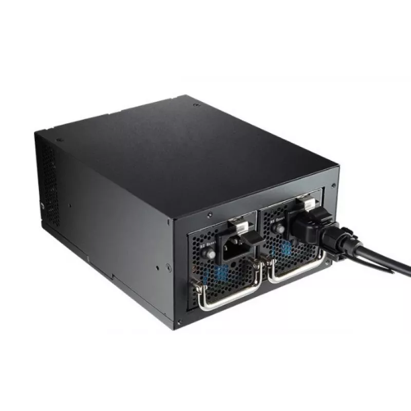Fonte de alimentação FSP Twins PRO 700W PS2 ATX redundante ATX preto, 700 W, 100 - 240 V, 50 - 60 Hz, 10-5 A, ativa, 130 W