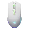 Rato gaming sem fios DEFENDER Pandora White – ambidestro, 3200 DPI, 6 botões, programável, ótico, USB