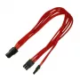 Cabo de alimentação interno Nanoxia 900300023 0,3 m PCI-E 8 pinos para 6 pinos