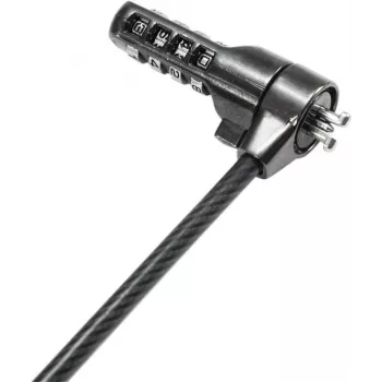 Cadeado de cabo EUROLITE KG-180Z com fecho de combinação – proteção portátil de cabo de aço para equipamentos