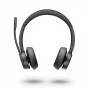 Headset HP POLY 218476-02 – USB Type-A com fios e sem fios, Bluetooth, 50 m de alcance, base de carregamento, preto, 162 g