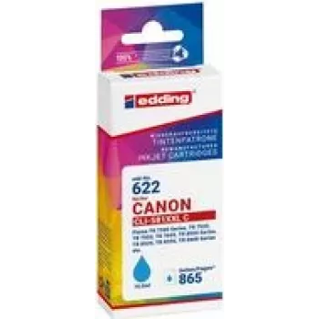 edding cartucho de tinta EDD-622 ciano compatível com Canon CLI-581XXL C