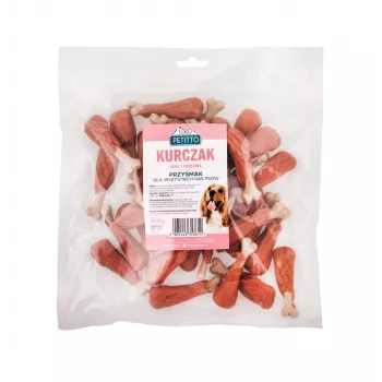 PETITTO Coxas de frango - Petiscos para cães - 500g