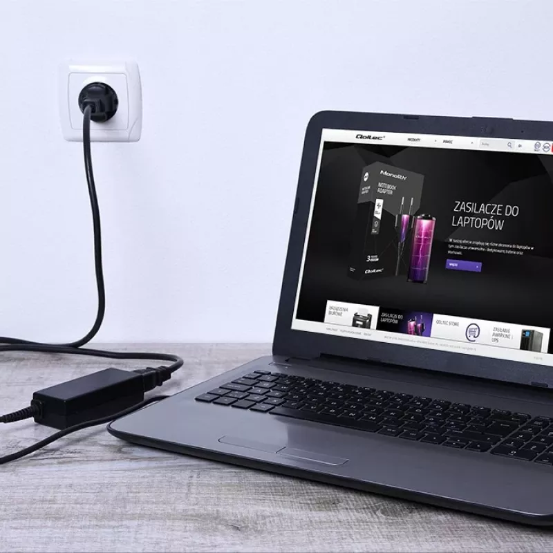 Fonte de alimentação Qoltec 50087 90W