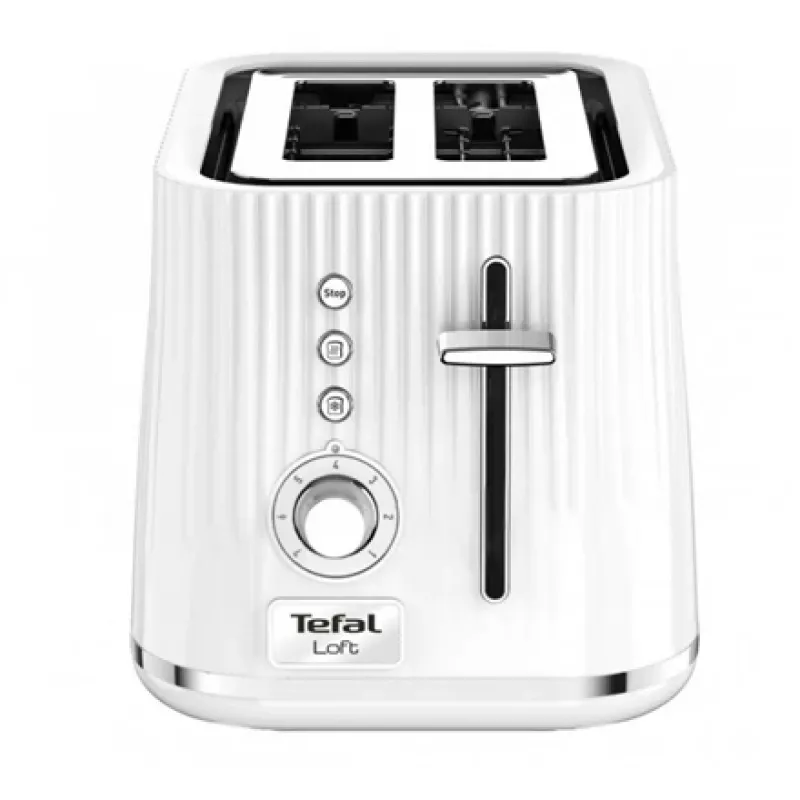 Tefal Loft TT7611 7 2 Fatias Cromado, Branco