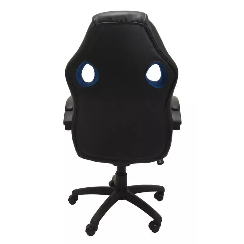 Cadeira de escritório Topeshop FOTEL ENZO NIEB-CZAR assento acolchoado encosto acolchoado