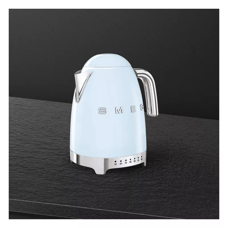 Chaleira SMEG 50s Style KLF04PBEU, azul pastel