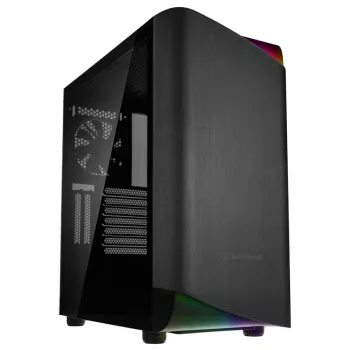 SilverStone Seta A1 Midi-Tower, vidro temperado - preto