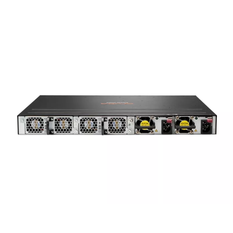 Switch de rede gerido HP Enterprise Aruba R8S90A 48x 5G Ethernet (100/1000/5000) PoE, consola RJ-45/USB-C, 880 Gbit/s