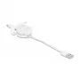 Cabo enrolável DeLOCK Easy 45 USB 2.0 Type-A para Type-C 0,62 m