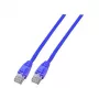 EFB Elektronik EFB K8104BL.3 - Cabo patch Cat.6 U/UTP CCA, 3 m, azul