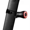 Rockbros Q5 luz traseira preta para bicicletas com sistema STOP inteligente