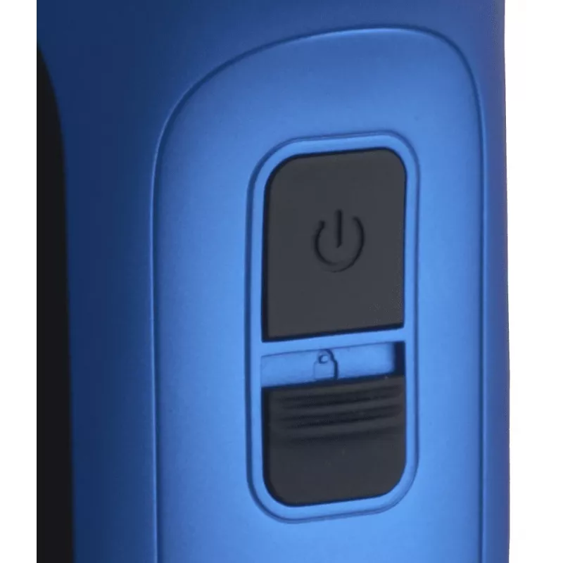 Blaupunkt MSR401 máquina de barbear homem rotação aparador preto - azul (MSR401)