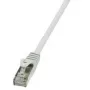 Logilink - Cabo de rede - RJ-45 (M) - RJ-45 (M) - 7,5 m - Par com folha não blindado (F/UTP) - CAT 5e - Cinzento (CP1082S)