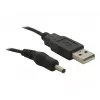 Cabo USB cabo de alimentação DeLOCK 82377 1,5 m USB A