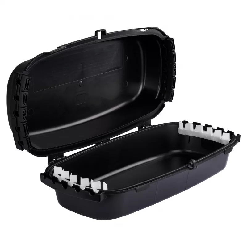 Caixa exterior IP54 dobrável preta 32x22x13cm