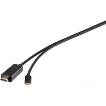 Renkforce RF-4535910 Adaptador gráfico USB 3840 x 2160 píxeis Preto (RF-4535910)