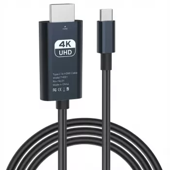 ROLINE adaptador de ecrã USB Type-C - HDMI macho/fêmea 4K@60Hz - adaptador - digital/dados (12.03.3229)