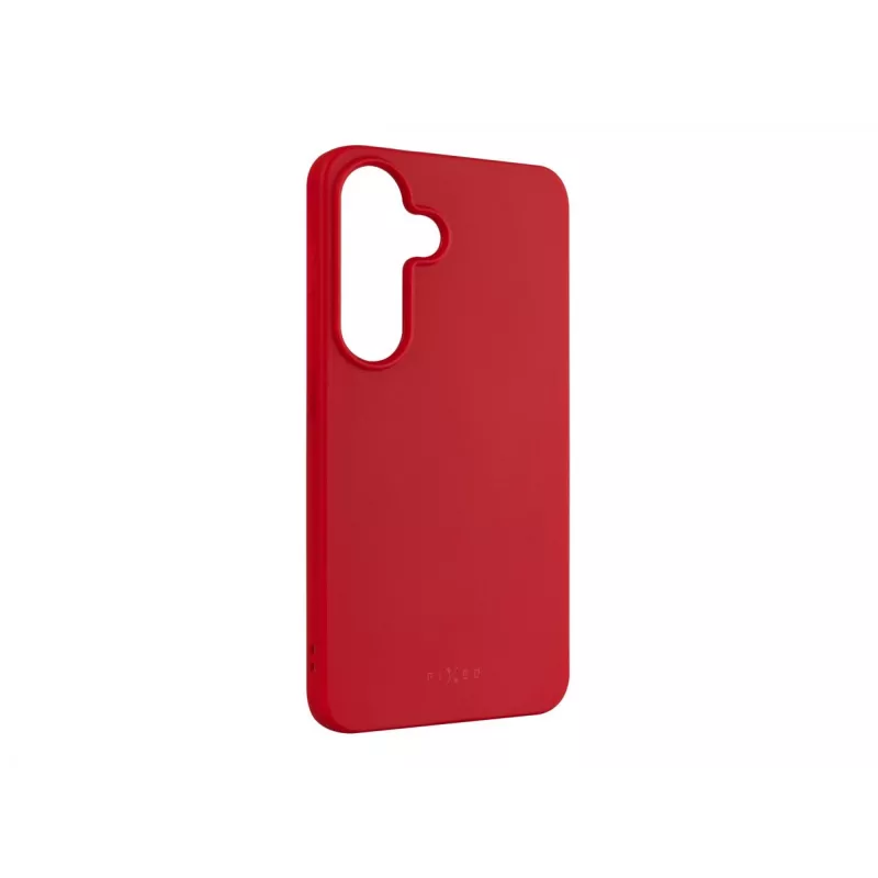 Fixed | Story | Tampa traseira | Samsung | Galaxy S25 | Borracha | Vermelho