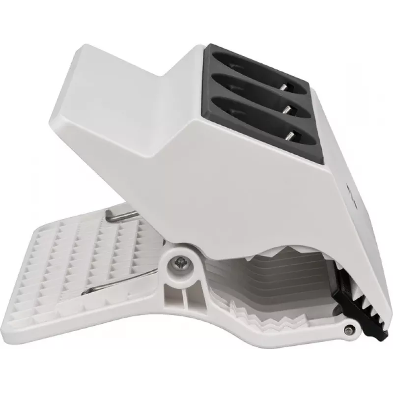 Brennenstuhl 1150070, 3 m, 3 saídas AC, interior, IP20, antracite, branco, 16 A