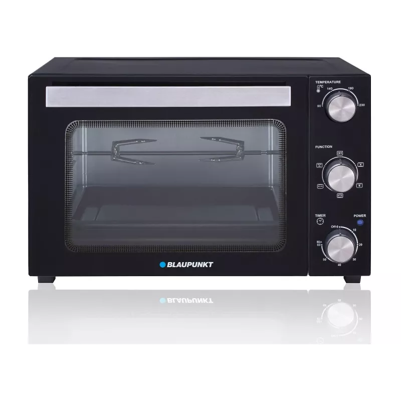Mini-forno Blaupunkt EOM501 31 L preto, aço inoxidável 1500 W