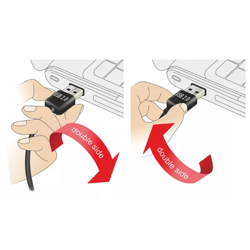 Cabo USB DeLOCK 5 m USB 2.0 A - Mini-USB M/M
