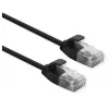 Cabo de rede ROLINE 21.15.3953 RJ-45 Cat6a 1 m preto
