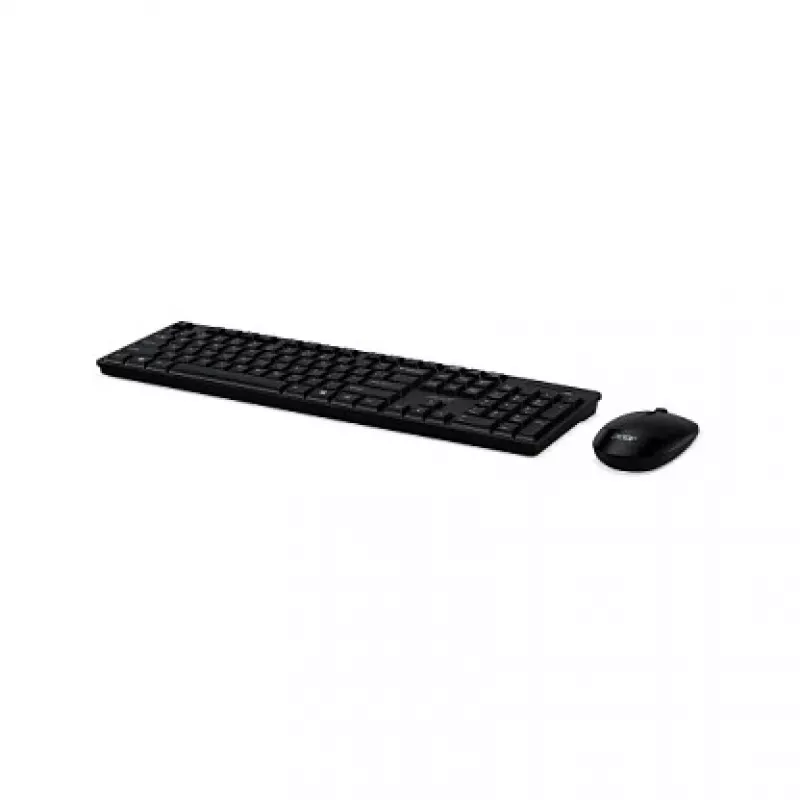 Conjunto de teclado e rato sem fios Acer Combo 100 — RF Wireless, Full-Size QWERTZ alemão, preto