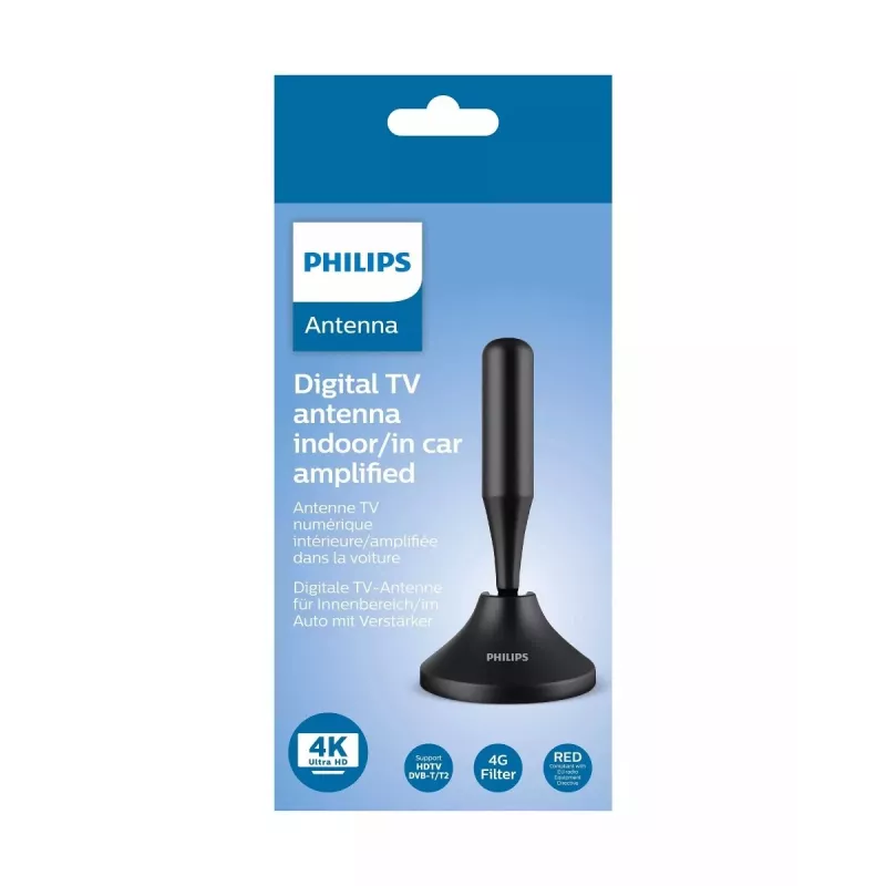 Antena digital interior/exterior VHF/UHF