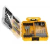 Conjunto DeWalt com 100 parafusos Pozidriv – conjunto de fixação, tamanhos sortidos para aplicações em madeira e metal