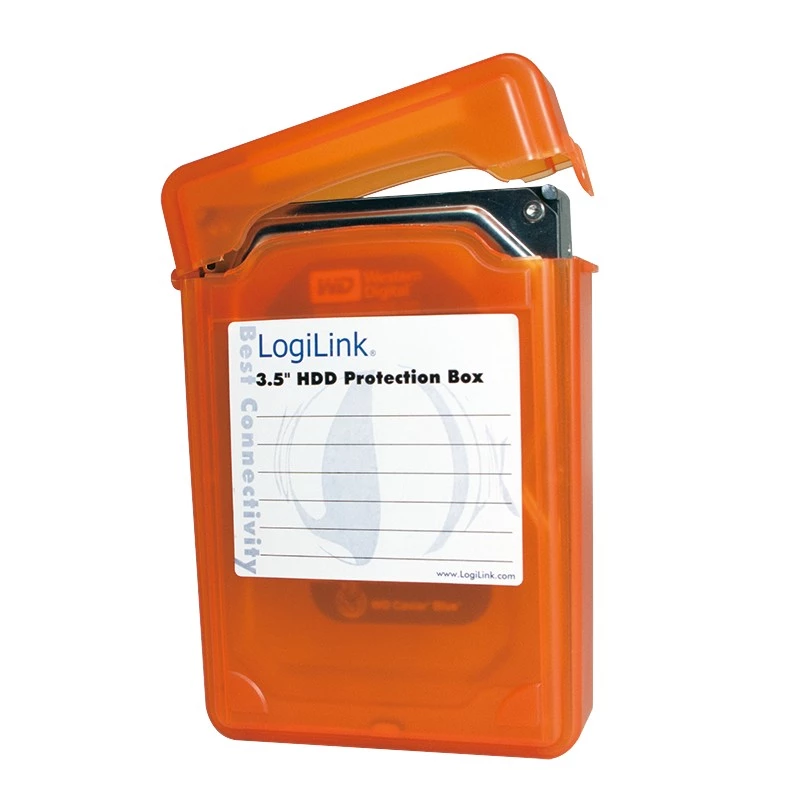 Caixa de proteção para HDD 3,5 inch, laranja