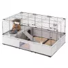 Ferplast Modular 2 gaiola para coelho e porquinho-da-índia, 109 x 72 x 56 cm