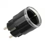 Tomada inteligente Shelly Plug S MTR Gen3 (preto)