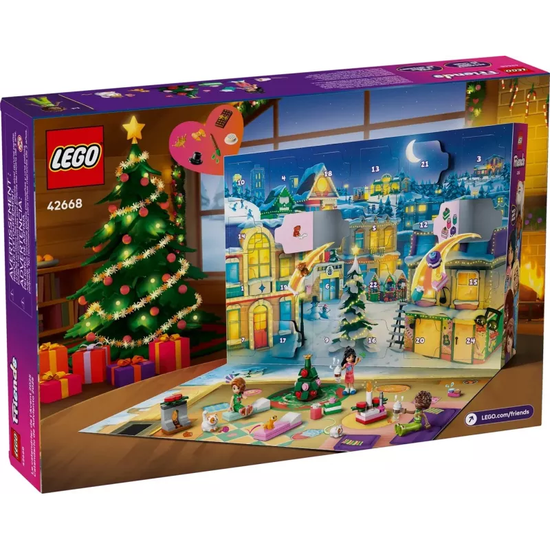 LEGO FRIENDS 42668 calendário do advento 2025