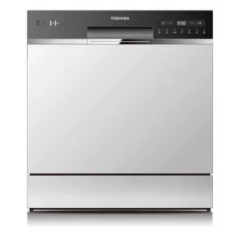 Máquina de lavar louça Toshiba DW-08T2EE(W)-PL, 8 serviços, classe de eficiência energética F, 49 dB, 55×59×50 mm