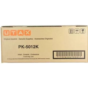 Utax Toner PK-5012K preto (1T02NS0UT0) embalagem 1 unid. para P-C3560DN, P-C3560I MFP, P-C3565I MFP (1T02NS0UT0)