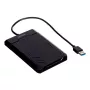 Unitek Y-3036 caixa externa para HDD/SSD, 2,5″ SATA III 6G, USB 3.0, UASP, preta