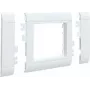 HAGER GR0800B9016 moldura 50 modular OT80 hfr vweiß (GR0800B9016)