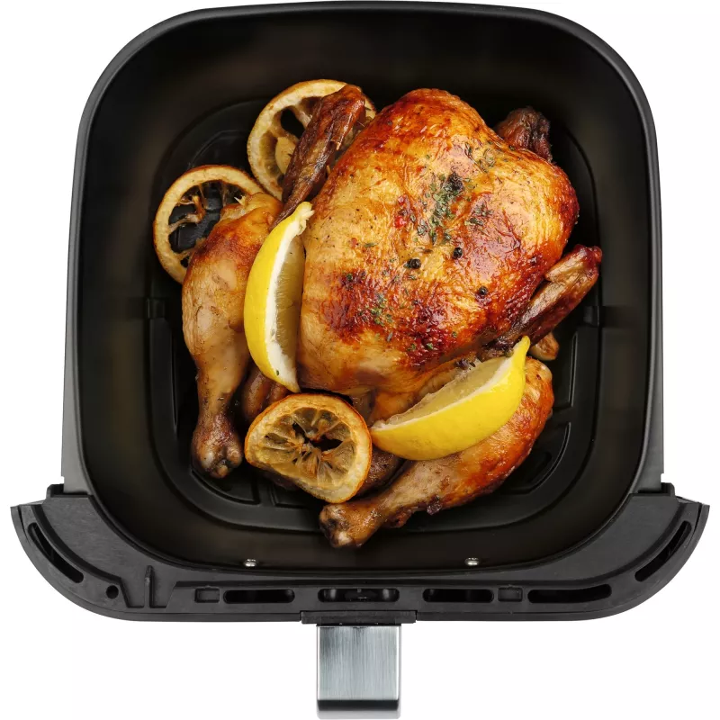 ProfiCook PC-FR 1269 H fritadeira de ar quente, 8 l, 1800 W, 80-200 °C, aço inoxidável/preto