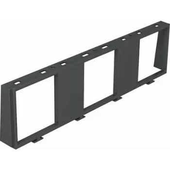 OBO Bettermann moldura de montagem MT45V3 preto grafite (7408672)
