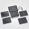 Grelhador de contacto Severin KG 2380 preto prateado 2000W aço inoxidável
