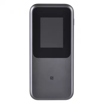 Modem celular ZTE MU5120 5G — ecrã tátil, bateria 9800 mAh, Qualcomm SDX62, WLAN dualband, até 64 dispositivos