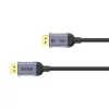 Unitek C1626GY01-1.5M cabo DisplayPort 2.1, 8K@120Hz, 1,5 m, preto/cinzento