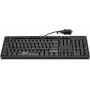 GETT Device Technology CleanType Easy Basic - teclado - USB - alemão - preto (KL26211)