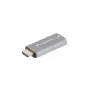 Adaptador de cabo de vídeo Lanberg AD-HD-DP-01 HDMI Type-A DisplayPort Prateado