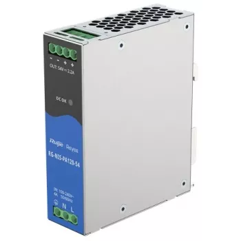 Ruijie Reyee RG-NIS-PA120-54 fonte de alimentação para switches industriais, 120 W, AC/DC, DIN