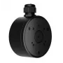 Caixa de ligação Ajax 118×59 mm preto — caixa de montagem para dispositivos Ajax