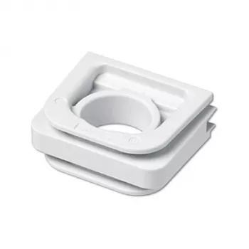 Acessório elétrico para interruptor JUNG 892, caixa de termoplástico branca, compatível com WG 800